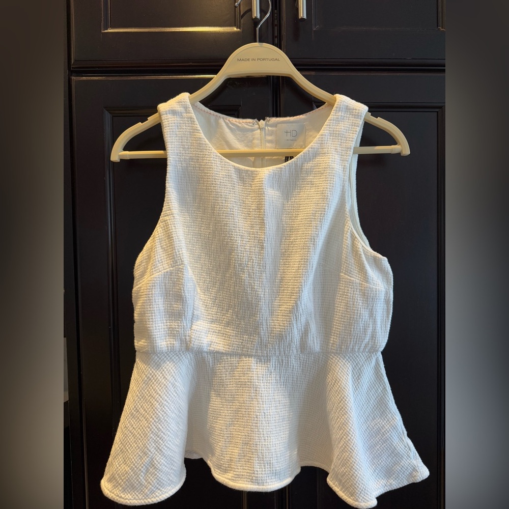 HD in Paris by Anthropologie Peplum Top